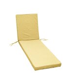 Coussin bain de soleil dehoussable monte carlo ivoire