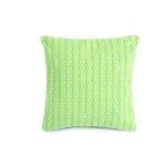 Coussin envie d'ailleurs bananes bleu opaline 44 x 44 cm