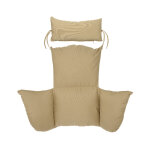 Coussin pour chaise suspendue en polyester beige - 100 x 123 x 15 cm Coussin pour chaise suspendue en polyester beige - 100 x 123 x 15 cm