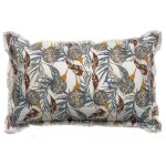 Coussin coloris multicolore en coton niki - 30 x 50 cm