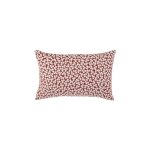 Coussin tr�fle fermob coloris ocre rouge en acrylique 44 x 68 cm