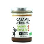 Crème de caramel cacahuète fleur de sel bio. le pot de 220 g Crème de caramel cacahuète fleur de sel bio. le pot de 220 g