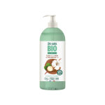 Cr�me douche coton et macadamia bio flacon 1 l vert