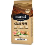 Croquette pour chat adulte grain free prime hair & skin  la volaille ownat - 1 kg