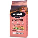 Croquette pour chien adulte de petite taille grain free prime � la volaille ownat - 1