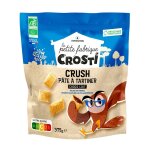 Crosti crush pâte à tartiner chocolat lait bio favrichon - 375 g Crosti crush pâte à tartiner chocolat lait bio favrichon - 375 g