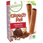 Crousty roll au chocolat noir bio bisson - 125 g
