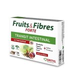 Cubes pour le transit ortis fruits & fibres forte - 24 cubes