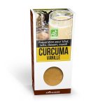 Curcuma vanille en poudre bio en boite de 60 g