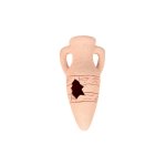 Dcor d aquarium amphore sable beige en cramique 11, 5x2, 3x10, 3 cm