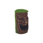 D�coration d'aquarium totem t�te ki pouss avec graines