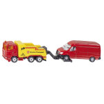 D�panneuse avec voiture multicolore siku - 17. 8 cm