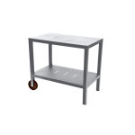 Desserte quiberon fermob en acier et aluminium coloris blanc coton Desserte quiberon fermob en acier et aluminium coloris blanc coton
