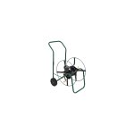 D�vidoir sur roue en m�tal vert botanic� - 120 m