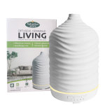 Diffuseur d'huiles essentielles living blanc ceramic