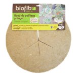 Disque de paillage biofib'jardin marron  40 cm