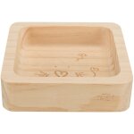 Écuelle en bois pour lapin nain et rongeur en bois non traité trixie 190 ml Écuelle en bois pour lapin nain et rongeur en bois non traité trixie 190 ml