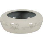 Écuelle aux bords arrondis pour les rongeurs en céramique coloris beige zolux - Ø 10, Écuelle aux bords arrondis pour les rongeurs en céramique coloris beige zolux - Ø 10,