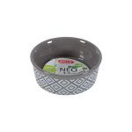 Ecuelle néo 150 ml en grès gris motifs blancs Ø 10 x h 3, 8 cm Ecuelle néo 150 ml en grès gris motifs blancs Ø 10 x h 3, 8 cm