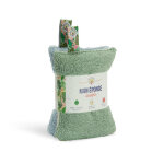 ponges lavables de cuisine bio coloris vert anotherway lot de 2