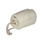 ponge loofa avec cordon 6, 5x10, 5 cm