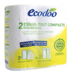 Essuie tout compact recycl ecodoo x 2