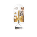 trille rteau pour chien et chat coloris marron anju beaut taille m