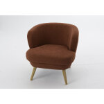 Fauteuil dagmard brique - 67 x 66, 5 x 68 cm