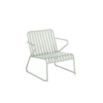 Fauteuil de jardin en aluminium vert sauge alo� - 73 x 76 x 76 cm