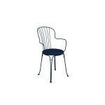 Fauteuil opéra + fermob bleu abysse Fauteuil opéra + fermob bleu abysse