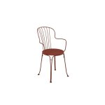 Fauteuil opéra + fermob ocre rouge Fauteuil opéra + fermob ocre rouge