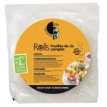 Feuilles de riz complet 28 cm sachet 150g