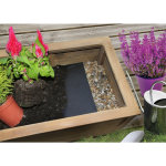 Feutre bacs et jardinires coloris noir 0, 7x3 m