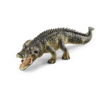 Figurine alligator s�rie animaux sauvages 19x5, 9x3, 7 cm