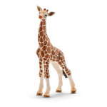 Figurine b�b� girafe s�rie animaux sauvages 6, 8x3, 5x11, 8 cm