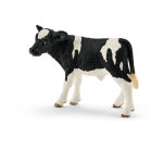 Figurine veau holstein s�rie animaux de la ferme 7, 5x3, 8x5 cm