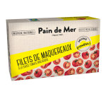 Filets de maqueraux  la tomate en bote pain de mer - 120 g