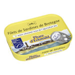 Filets de sardines sauce citronnée bio. 100 g phare d'eckmühl Filets de sardines sauce citronnée bio. 100 g phare d'eckmühl
