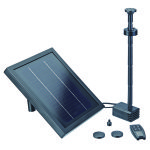 Fontaine solaire tlcommande pondo solar 250 control