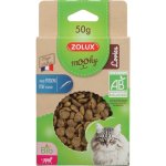 Friandises pour chat mooky bio lovies au poisson en �tui de 50 g