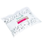 Galets de marbre blanc de carrare calibre 20  40 mm en sac de 10 kg