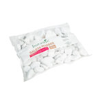 Galets de marbre blanc de carrare calibre 40  60 mm en sac de 10 kg