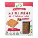 Galettes essnes de crales germes aux dattes bio gaia - 2 x 100 g
