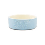 Gamelle pour chiot, chaton, lapin et cochon d'inde coloris bleu en grs scruffs ma pr