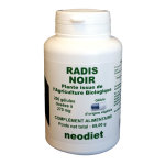 Gélules de radis noir bio en boite de 200 unités Gélules de radis noir bio en boite de 200 unités