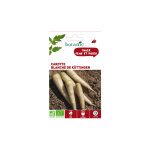 Graines de carotte blanche de kuttingen bio botanic® - graines à semer Graines de carotte blanche de kuttingen bio botanic® - graines à semer