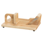 Guillotine  saucisson en bois et inox 22 cm