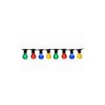 Guirlande  led 8 ampoules multicolores