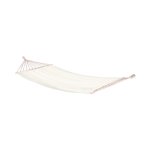 Hamac à barres simple blanc beach 300 x 140 cm Hamac à barres simple blanc beach 300 x 140 cm