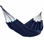 Hamac coloris bleu marine en polypropyl�ne jobek hamac kocon - 340 x 140 cm